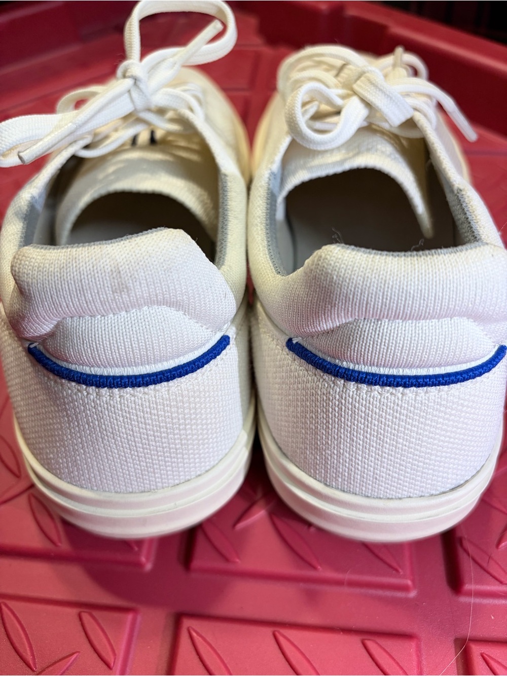 Rothy’s RS02 Cream Knit Sneakers - Picture 2 of 9